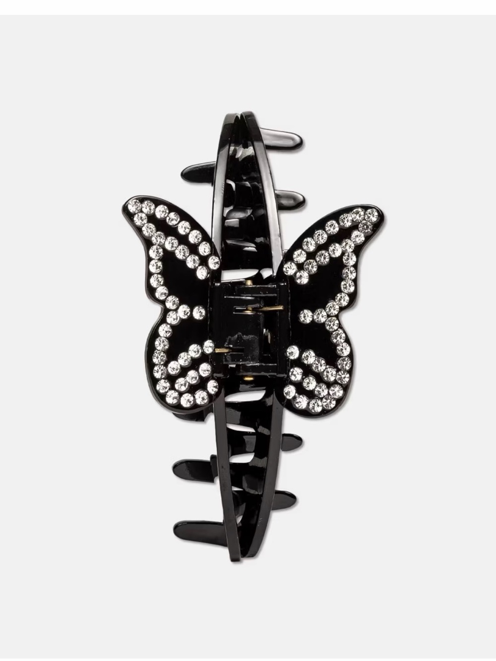 Emi Jay Black Butterfly Crystal Hair Claw